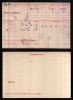 WW1-253 Medal Index Card; Northover Charlie, N. Staff R., Pte, 15834
 